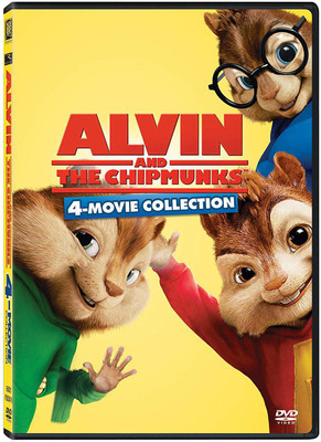 

Alvin & Chipmunks: The Complete 4 Movies Collection (All 1 to 4 Parts) (4-Disc Box Set)(DVD English)