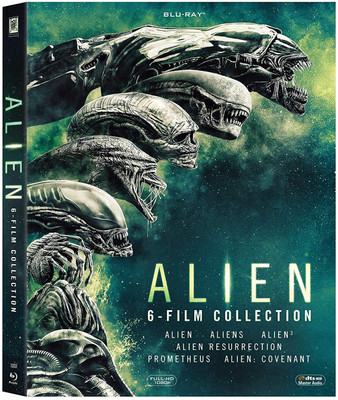 

Alien 1 to 6: Alien + Aliens + Alien 3 + Alien Resurrection + Prometheus + Alien: Covenant(Blu-ray English)