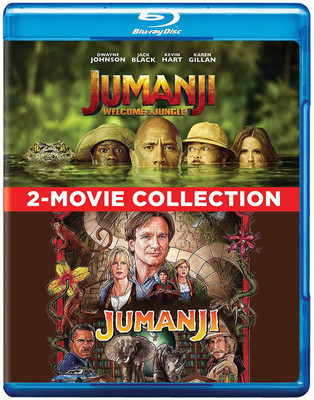 

2 Adventure Movies Collection - Jumanji (1995) + Jumanji: Welcome to the Jungle (2-Disc)(Blu-ray English)