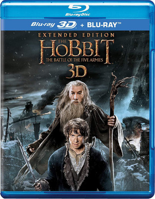 

The Hobbit: The Battle of the Five Armies - Extended Edition (Blu-ray 3D & Blu-ray) (5-Disc Box Set)(3D Blu-ray English)