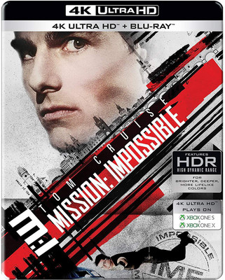 Mission: Impossible (Steelbook) (4K UHD & HD) (2-Disc)(4K(UHD) Blu-ray English)