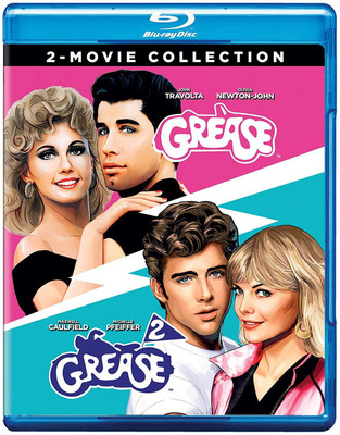 2 Movies Collection: Grease 1 & 2 (2-Disc Set)(Blu-ray English)