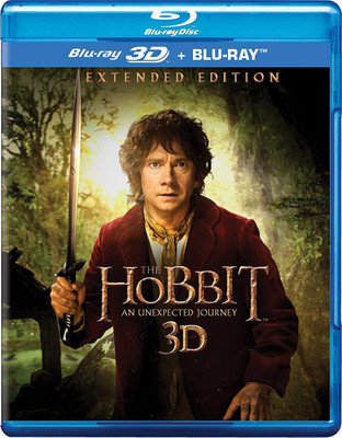

The Hobbit: An Unexpected Journey - Extended Edition (Blu-ray 3D & Blu-ray) (5-Disc Box Set)(3D Blu-ray English)