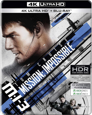 

Mission: Impossible 3 (Steelbook) (4K UHD & HD) (2-Disc)(4K(UHD) Blu-ray English)