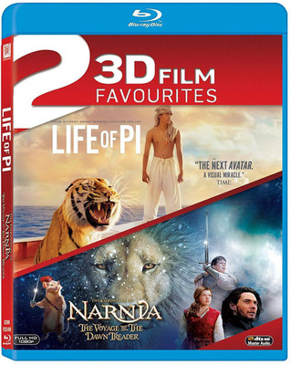 

3D Adventure Movies Collection: Life of Pi + The Chronicles of Narnia: The Voyage of the Dawn Treader (2010)(3D Blu-ray English)