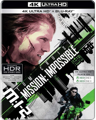

Mission: Impossible 2 (Steelbook) (4K UHD & HD) (2-Disc)(4K(UHD) Blu-ray English)