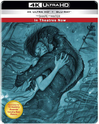 

The Shape of Water (4K UHD & HD) (Steelbook) (2-Disc)(4K(UHD) Blu-ray English)