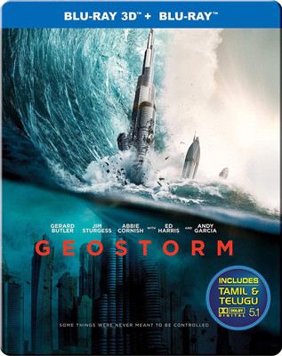 Geostorm (Steelbook) (Blu-ray 3D & Blu-ray) (2-Disc)(3D Blu-ray English)