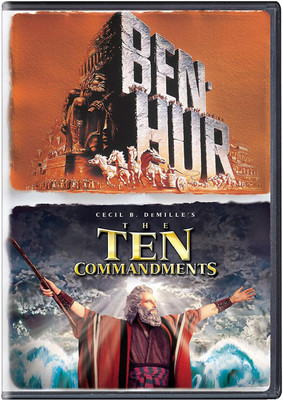 

Charlton Heston 2 Movies Collection: Ben-Hur (1959) + The Ten Commandments (6-Disc Box Set)(DVD English)