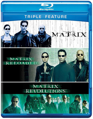 

The Matrix Trilogy - 3 Movies Collection: The Matrix + The Matrix Reloaded + The Matrix Revolutions (3-Disc Box Set)(Blu-ray English)
