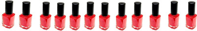 

fashion hub brand BRANDED RED COLOR NAIL PAINT red(Pack of 12)