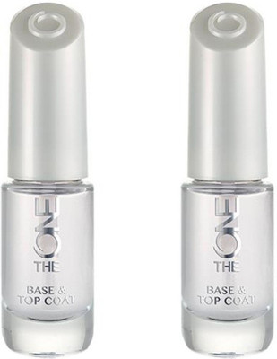 

Oriflame Sweden The ONE Base & Top Nail Coat ( PACK OF 2 ) Transparent(Pack of 2)