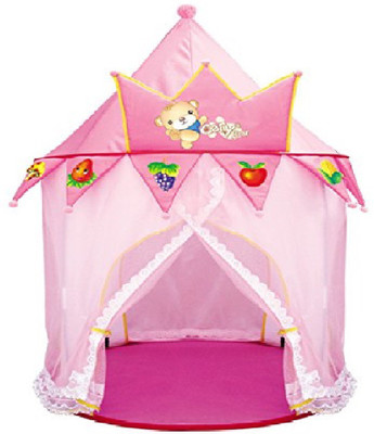 

Pacific Toys Girl's Plastic Pop-Up Princess Tent, 105x135cm (Pink(Multicolor)