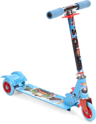 

Hot Wheels Scale Speed 3 Wheel Scooter - Blue(Blue)