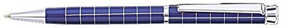 

Pierre Cardin Volga Metal Dark Blue Chrome Trim Refillable Ball Pen