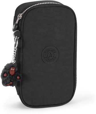 

Kipling 50 PENS PENS ESSENTIAL Art Polyester Pencil Box(Set of 1, Black)