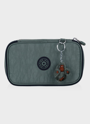 

Kipling 50 PENS Dark Green Art Polyester Pencil Box(Set of 1, Dark Green)