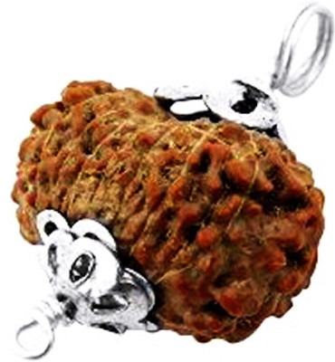 

SSG Collections | 16 Mukhi/Faced Rudraksha Pendant With Lab Certificate, Indonesia/Java Originated Rudraksh, Bead Size: 10-15mm | 100% Original & Natural Rudrakash | Wood Pendant
