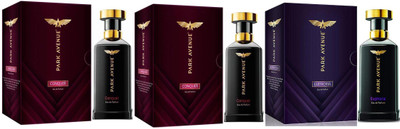 

Park Avenue EDP Perfume 2 Conquer + 1 Euphoria 100ml x 3 Pack Of 3 Eau de Parfum - 300 ml(For Men & Women)