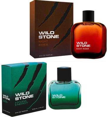 

Wild Stone HYDRA ENERGY PERFUME 50 ML+NIGHT RIDER PERFUME 50 ML Eau de Parfum - 50 ml(For Men)