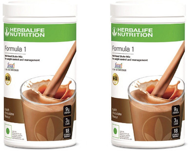Herbalife Nutrition F1 Chocolate Shake - 2 Pack Protein Blends(1000 g, Chocolate)