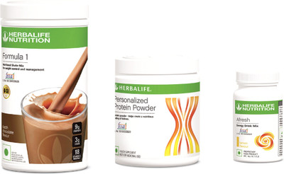 

Herbalife Nutrition F1-Chocolate, PPP200, Afresh Lemon Protein Blends(750 g, Chocolte)
