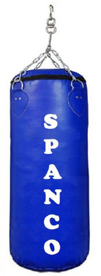 

SPANCO 3.0 Feet Long, PU Material, Blue Color, Filled with Hanging Chain Hanging Bag(3.0, 36 kg)