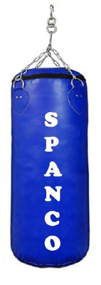 

SPANCO 8.0 Feet Long, PU Material, Blue Color, Filled with Hanging Chain Hanging Bag(8.0, 96 kg)