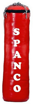 

SPANCO 2.5 Feet Long, SRF - STANDARD Material, Red Color, Filled with Hanging Chain Hanging Bag(2.5, 30 kg)