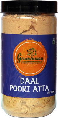 

Graminway Daal Poori Atta | Whole Grain Healthy Flour, Pack of 2 900 g(Pack of 2)