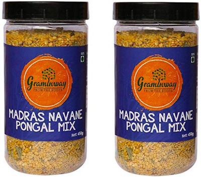 Graminway GLUTEN FREE MADRAS NAVANE PONGAL MIX Pack of 2 - 900 g(Pack of 2)