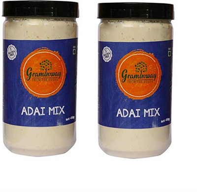 

Graminway GLUTEN FREE ADAI MIX Pack of 2 - 900 g