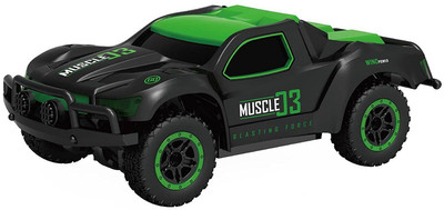 

Pacific Toys 2.4GHz Remote Controlled Rechargeable Muscle High Speed Car with Speed Upto 14Km/h, Blue(Multicolor)