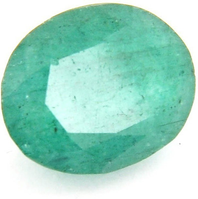 Raviour Lifestyle 3.75 Ratti/3.41 ct. Emerald/Panna Supreme Certified Natural Gemstone for Ring Stone Emerald Ring