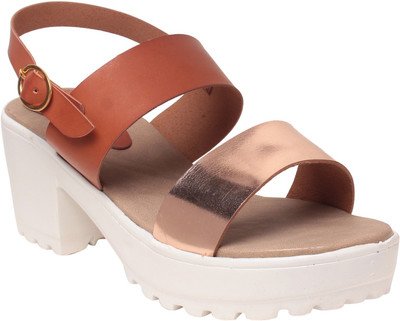 

MSC Women Beige Heels
