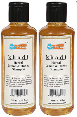 

khadi mart Herbal Lemon & Honey Shampoo(420 ml)