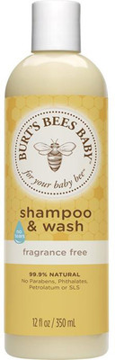 

Burt's Bees Baby Bee Shampoo & Wash (Fragrance Free) - 350ml (12oz)(350 ml)