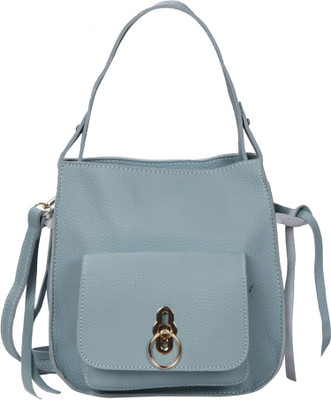 

Bagkok Women Casual Blue PU Sling Bag