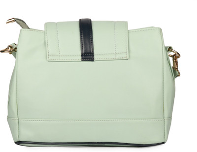 

Roseberries Women Casual, Formal Green PU Sling Bag