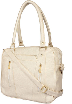 

RAINBOW ARTS Women Evening/Party, Casual White PU Shoulder Bag
