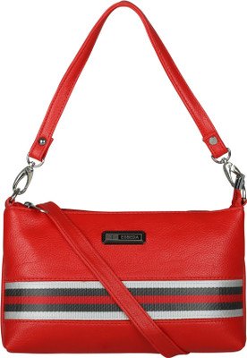 

ESBEDA Women Casual Red Synthetic Leather Sling Bag
