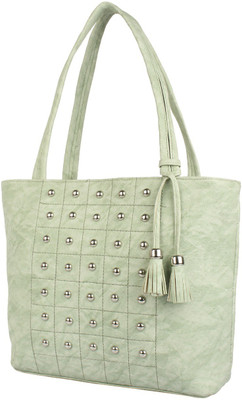 

RAINBOW ARTS Women Evening/Party, Casual Green PU Shoulder Bag