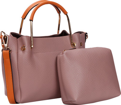 

Bagkok Women Casual Pink PU Sling Bag