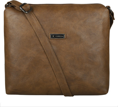 

ESBEDA Women Casual Brown Synthetic Leather Sling Bag
