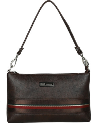 

ESBEDA Women Casual Brown Synthetic Leather Sling Bag