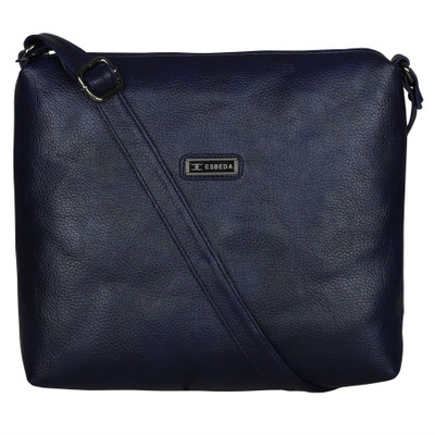 ESBEDA Women Casual Blue Synthetic Leather Sling Bag