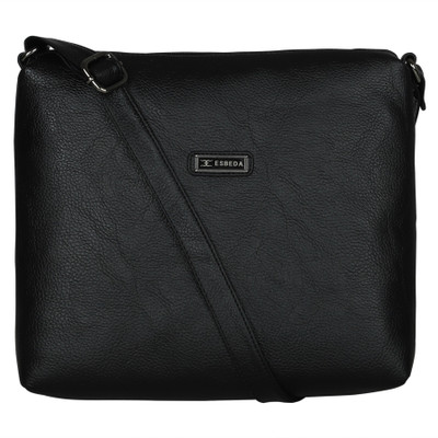 

ESBEDA Women Casual Black Synthetic Leather Sling Bag