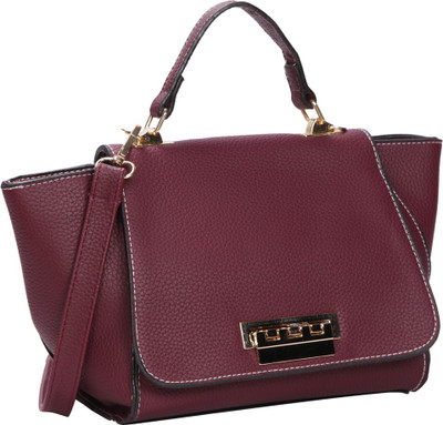 

Bagkok Women Casual Maroon PU Sling Bag