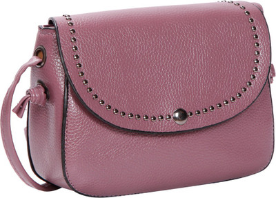 

Bagkok Women Casual Purple PU Sling Bag