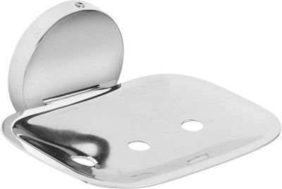 

Mochen Stainless Steel Heft Soap Dish Soap Stand Case Soap Holder Dish for Bathroom(Silver)